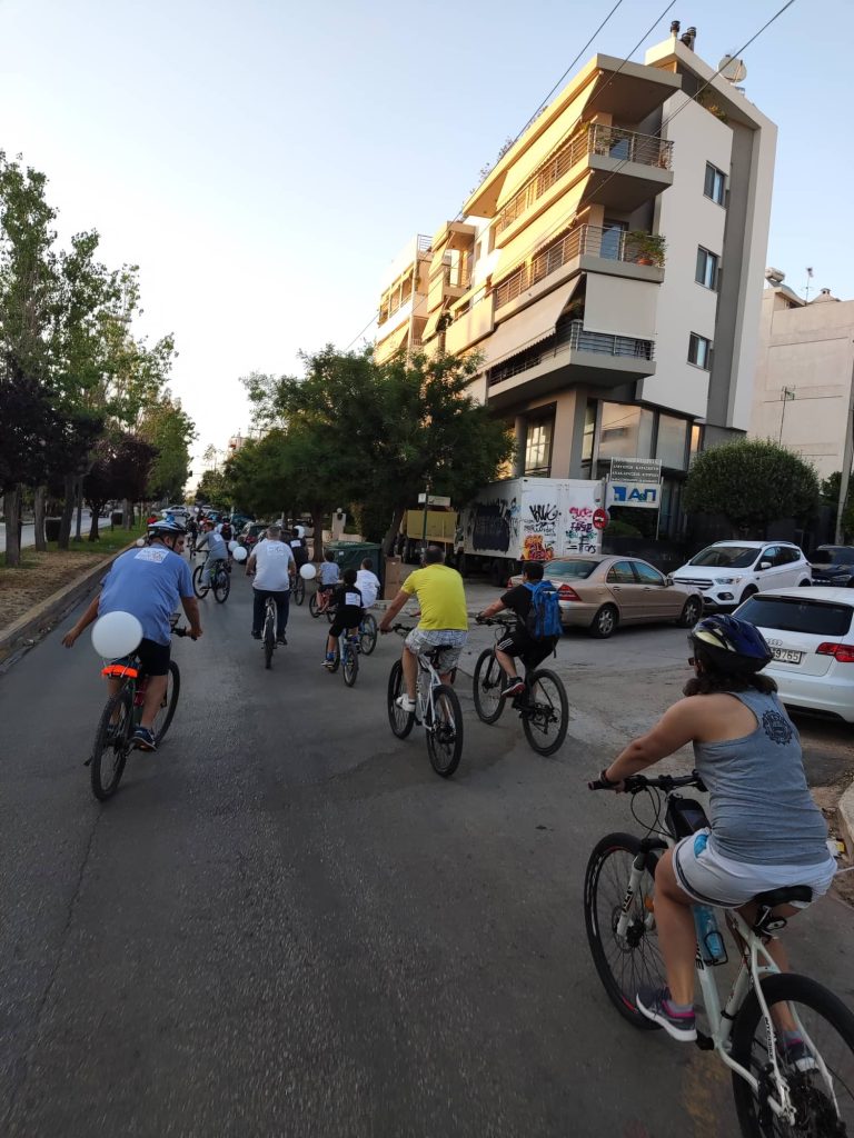 «Για να ζήσουμε την πόλη που ονειρευόμαστε» Μια όμορφη ποδηλατοβόλτα στην Ηλιούπολη