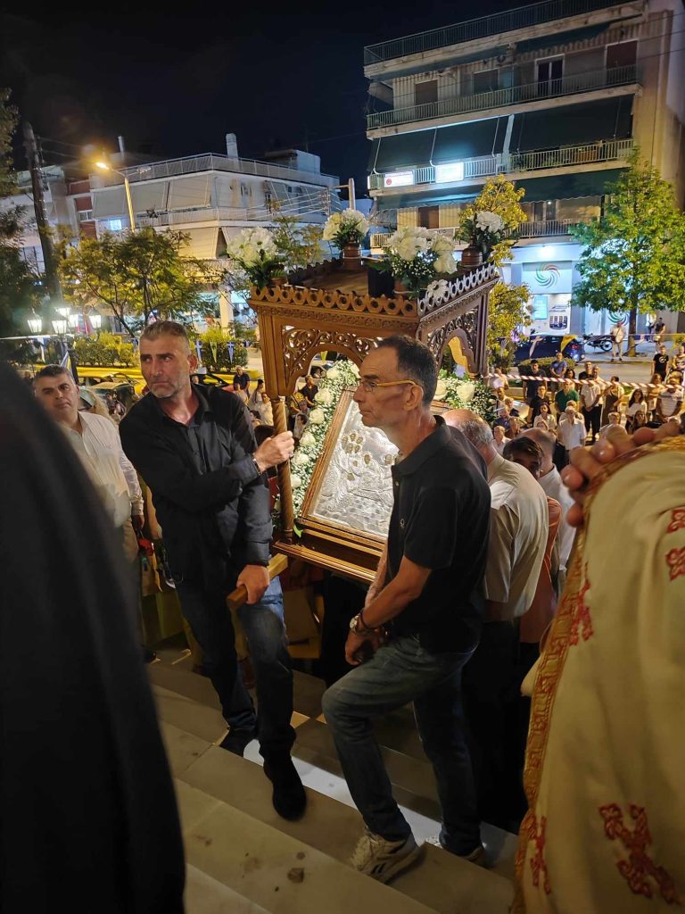 Με Τιμή και Λαμπρότητα η Εορτή της Κοιμήσεως της Θεοτόκου στην Ηλιούπολη: Πανηγυρικός Εσπερινός και Λιτάνευση  Ιεράς Εικόνας