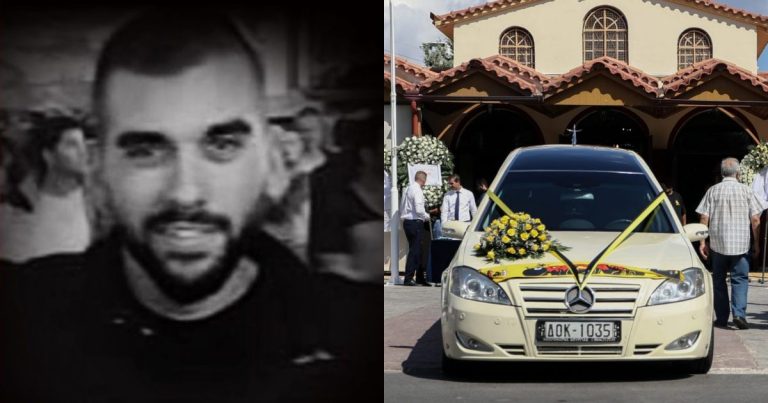 Σπαραγμός από τη μητέρα του Μιχάλη στην κηδεία του.