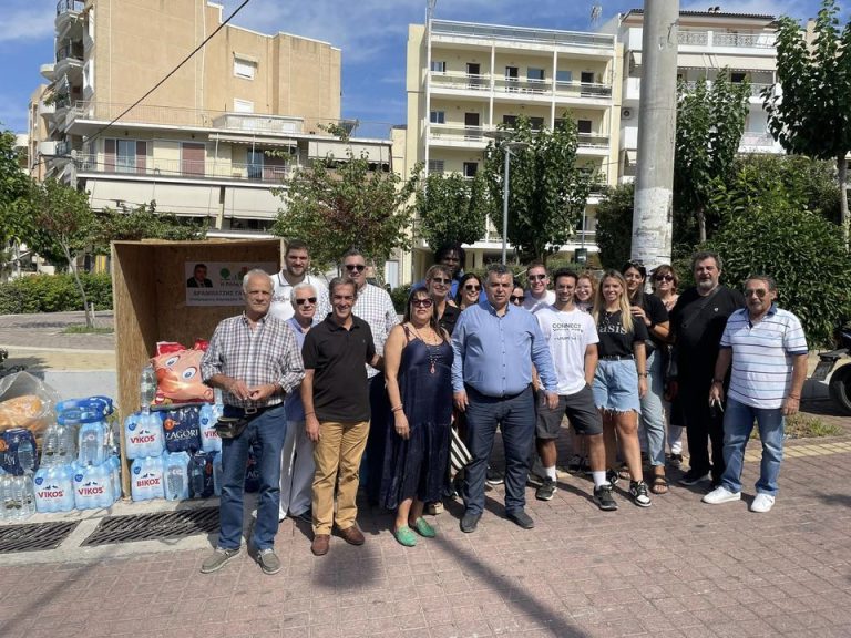 Η Δημοτική Παράταξη “Η Πόλη που θέλω” αλληλέγγυα στην Θεσσαλία. Γαβριήλ Αραμπατζής επιλέγει την εκδήλωση αλληλεγγύης αντί της πολιτικής συγκέντρωσης.
